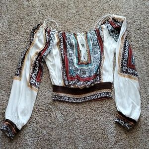 Off the shoulder top never worn